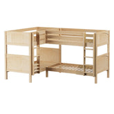 Maxtrix Corner Quad Low Bunk - with options - Kids Haven